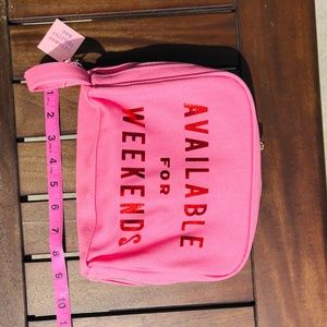 Pink Ban.do Getaway Toiletry Bag NWT
